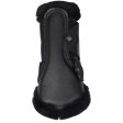 LeMieux Brushing Boots Fleece Edge Mesh Noir Fashion