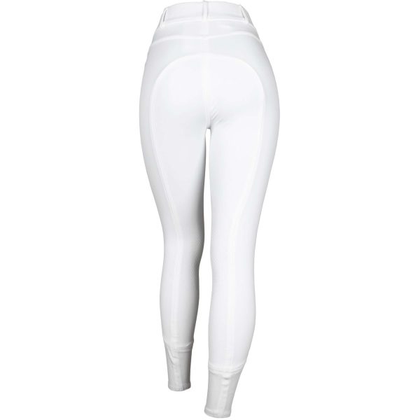 Kingsland Pantalon d Équitation Kadi E-Tec Knee-Grip Femmes Blanc Cheap