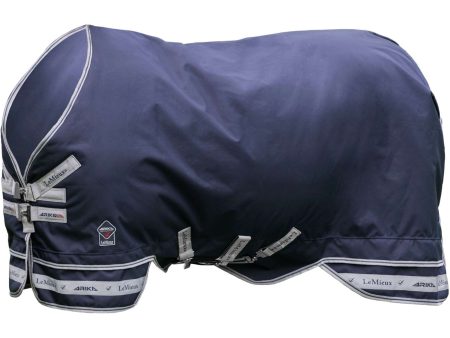 LeMieux Couverture Arika Storm-Tek Turnout 350g Marin Online now