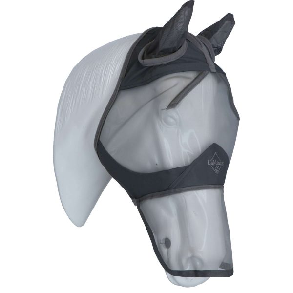 LeMieux Masque Anti-Mouches ArmourShield Pro Full Gris Hot on Sale