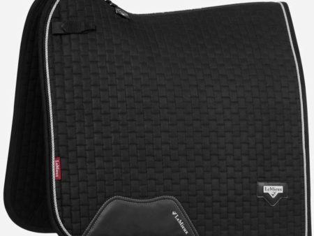 LeMieux Tapis de Selle de Dressage Puissance Suede Noir Online Sale