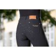 Lauria Garrelli Pantalon d Équitation Basic Silicone Fond de Peau Noir Online