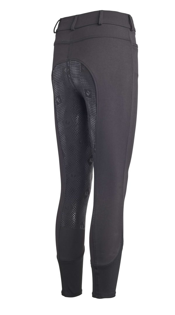 Kingsland Pantalon d Équitation Kadi E-Tec Full-Grip Femmes Noir For Sale