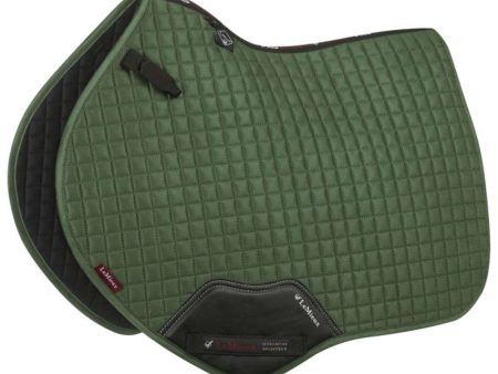 LeMieux Tapis de Selle Luxury Square CC Hunter Green Hot on Sale