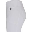 Kingsland Pantalon d Équitation Katinka Full Grip F-Tec2 Blanc Fashion