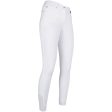 Lauria Garrelli Pantalon d Équitation Basic Silicone Fond de Peau Blanc Online Sale