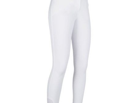 Lauria Garrelli Pantalon d Équitation Basic Silicone Fond de Peau Blanc Online Sale