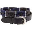 Kieffer Ceinture Buenos Aires noir Gris bleu Discount