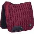 LeMieux Tapis de Selle Loire Memory Satin Square Dressage Mulberry Online Hot Sale