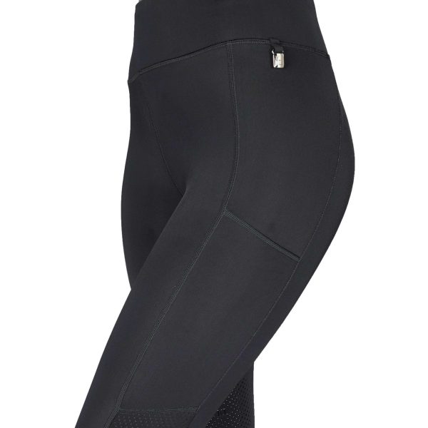 Kingsland Legging d Équitation Katinka F-Tec2 Knee-Grip Femmes Noir For Discount