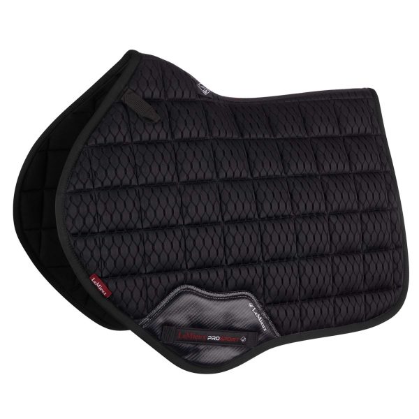 LeMieux Tapis de Selle Carbon Mesh Air Square CC Noir Online Sale