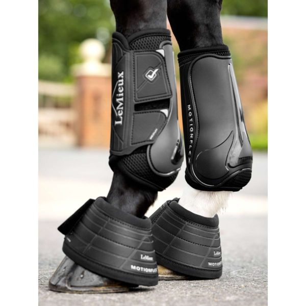 LeMieux Cloches d Obstacles Motionflex OverReach Noir Hot on Sale