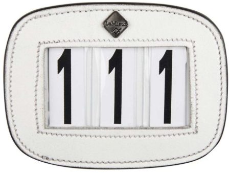 LeMieux Numéros de départ Saddle Pad Blanc For Discount