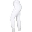 Kingsland Pantalon d Équitation Kadi E-Tec Knee-Grip Femmes Blanc Cheap