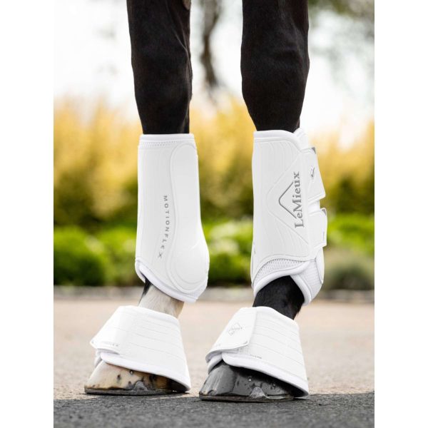 LeMieux Cloches d Obstacles Motionflex OverReach Blanc Online Sale