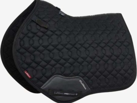 LeMieux Tapis de Selle Crystal Suede Close Contact Noir Online Sale