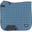 LeMieux Tapis de Selle Loire Classic Satin Square Dressage Ice Blue Supply