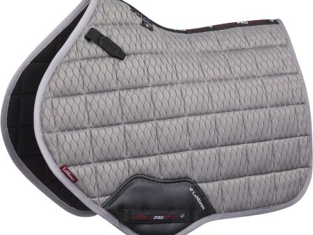 LeMieux Tapis de Selle Carbon Mesh Air Square CC Gris Discount