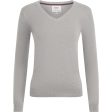 LeMieux Pull Elite V-Neck Femme Gris For Sale