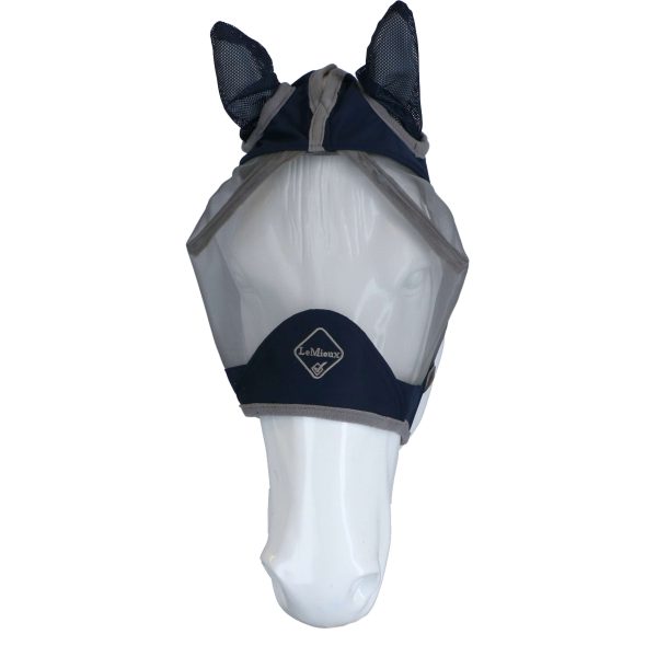 LeMieux Masque Anti-Mouches Amour Shield Pro avec Oreilles Marin Fashion