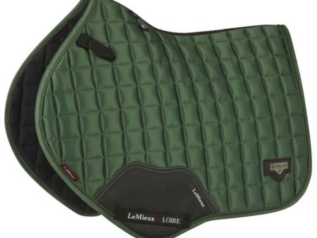 LeMieux Tapis de Selle Loire Classic Satin Square CC Hunter Green on Sale