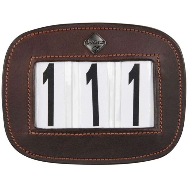 LeMieux Numéros de départ Saddle Pad Marron Online