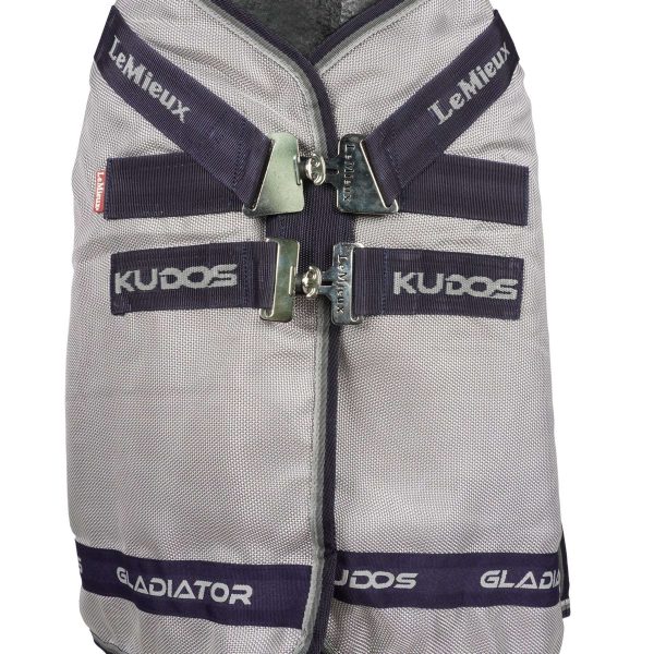 LeMieux Couverture Anti-Mouches Arika Kudos Gladiator Gris For Discount