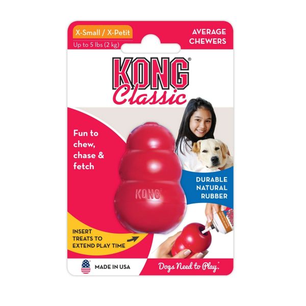 KONG Jouet à Mâcher Rouge Online now