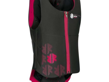 Komperdell Gilet de Protection Junior Noir Fuchsia For Cheap