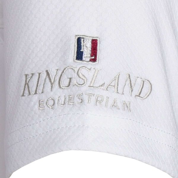 Kingsland T-shirt de Concours Classic Garçons Blanc Hot on Sale