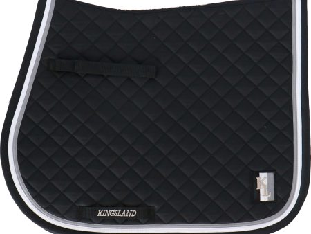 Kingsland Tapis de Selle Classic de Saut Noir For Cheap